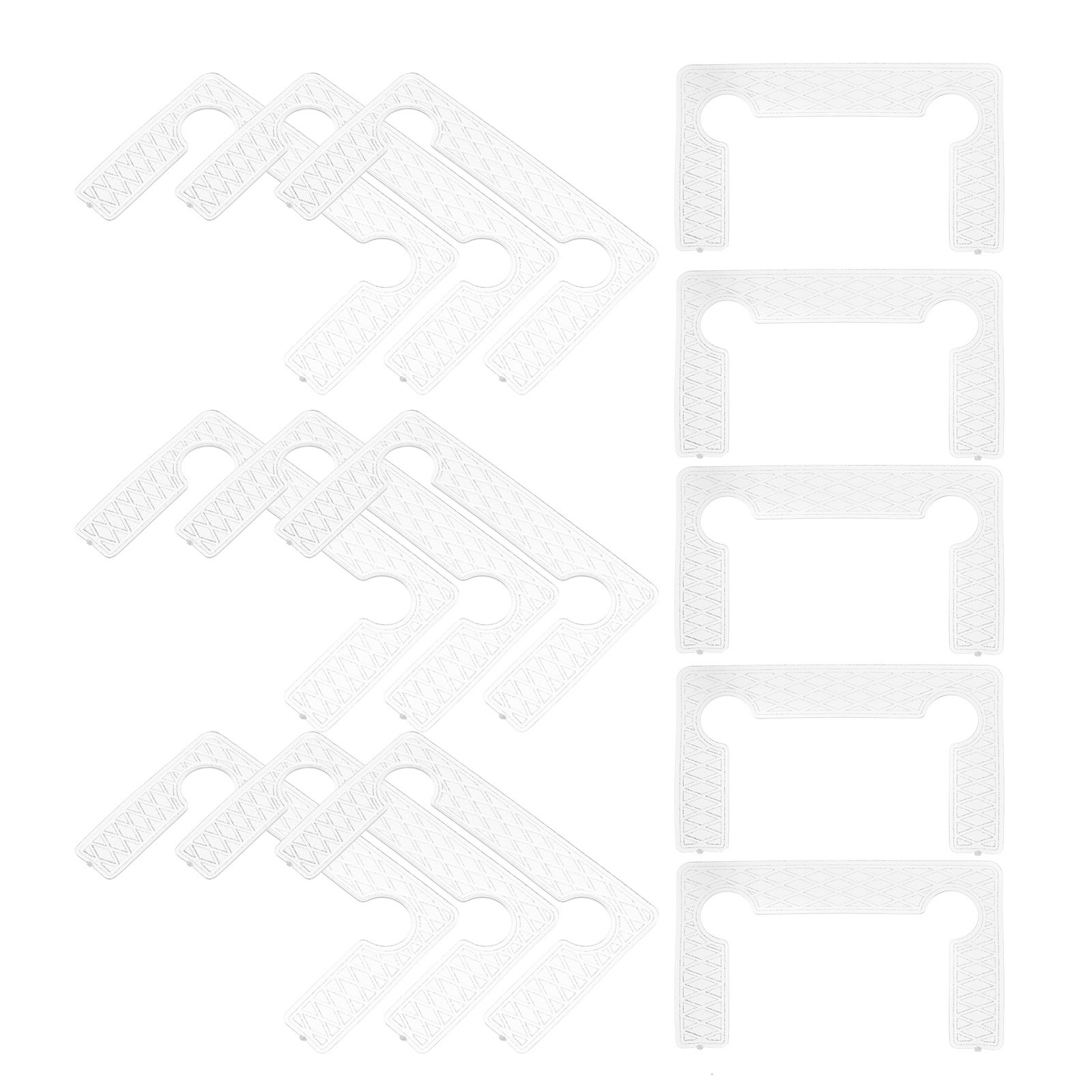 Kit de 40 patins en caoutchouc - Glass Door Hinge avis et prix