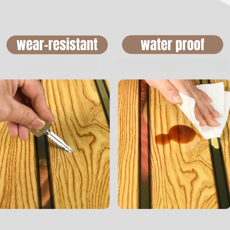 Panneaux muraux en bois grainé - Pvc Panel Background avis et prix