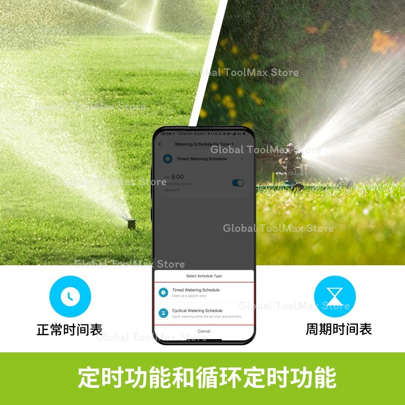 Vanne d'irrigation intelligent - Timer Dual Outlet avis et prix