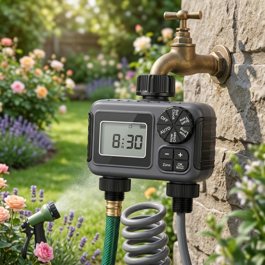 Programmateur d'arrosage de ja - Timer Dual Outlet avis et prix