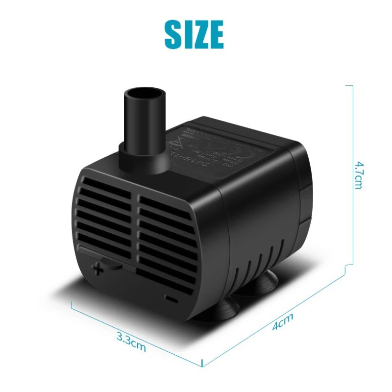 Pompe à eau USB silencieuse, p - Terrarium Fogger Ultrasonic avis et prix